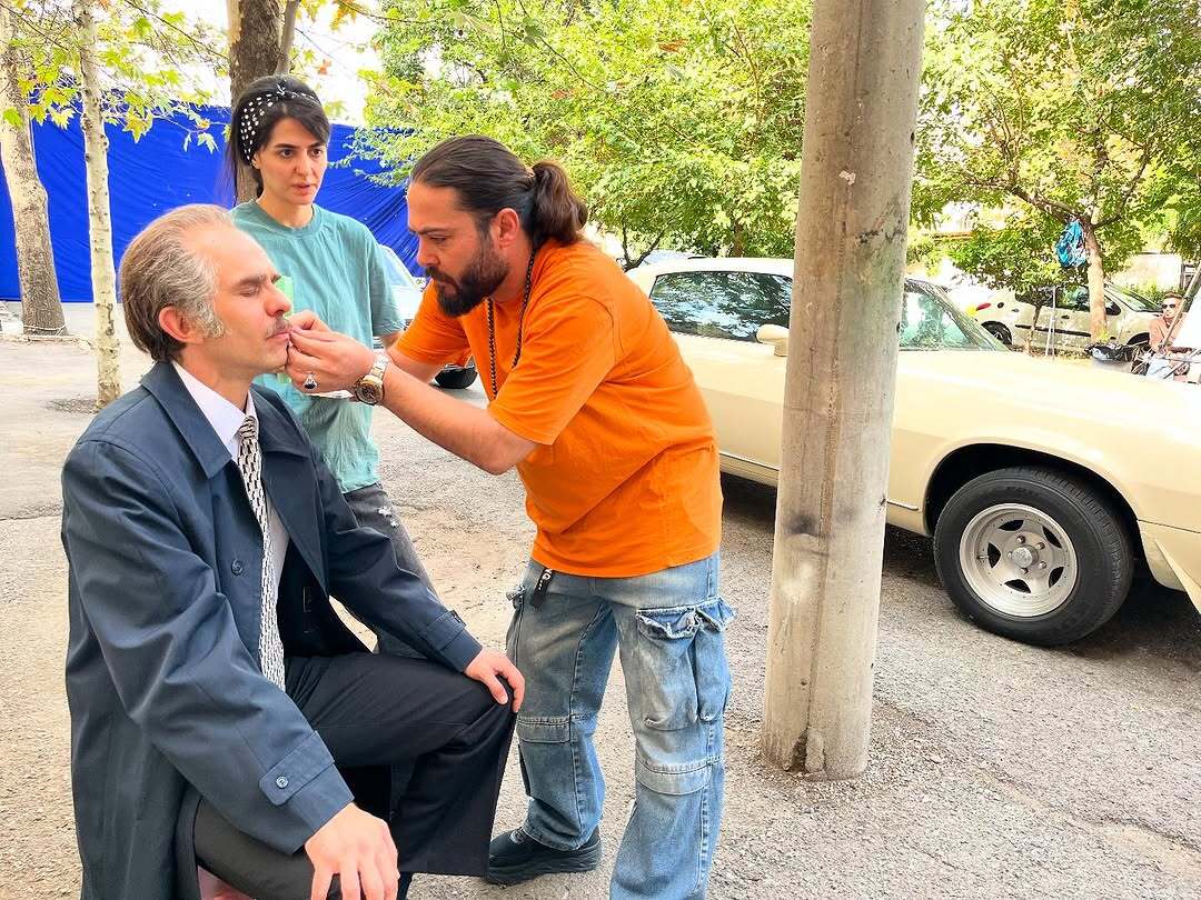 گریم متفاوت بابک حمیدیان