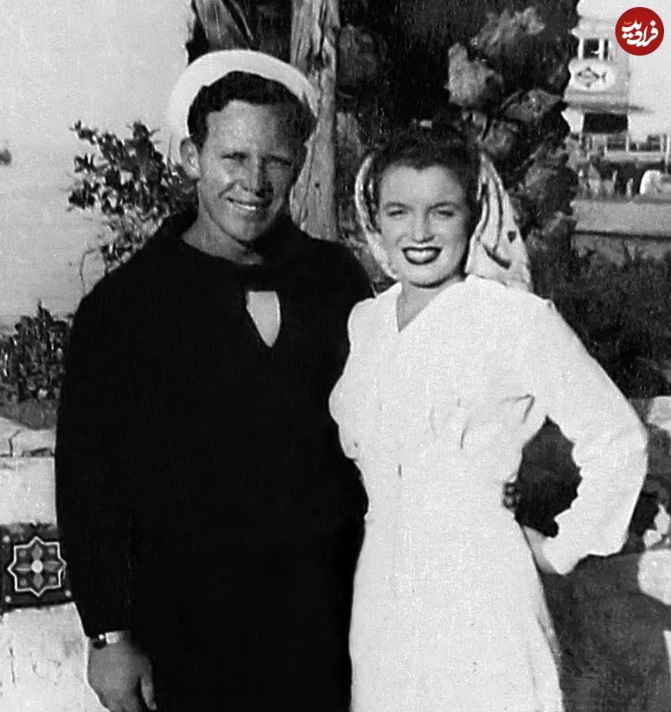 قابی احساسی از مرلین مونرو