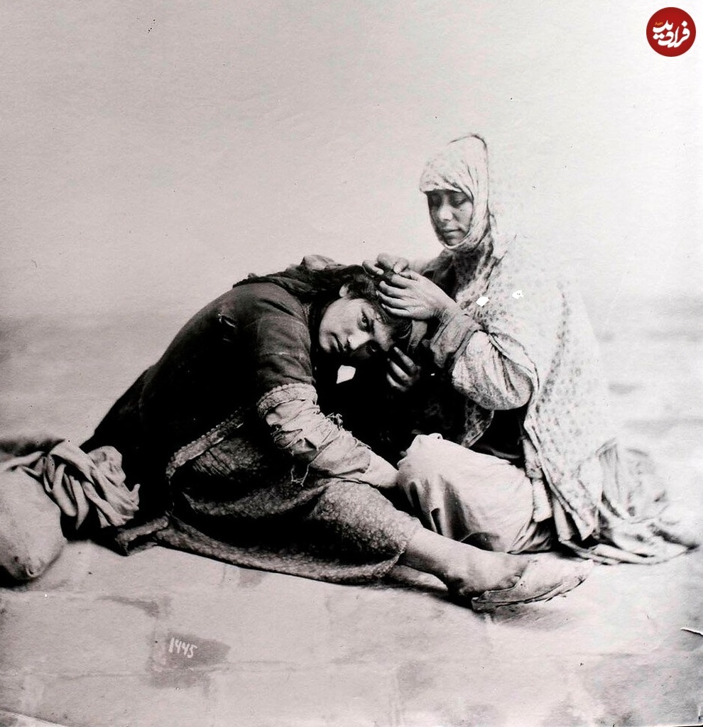 چهره مخوف زن کولی