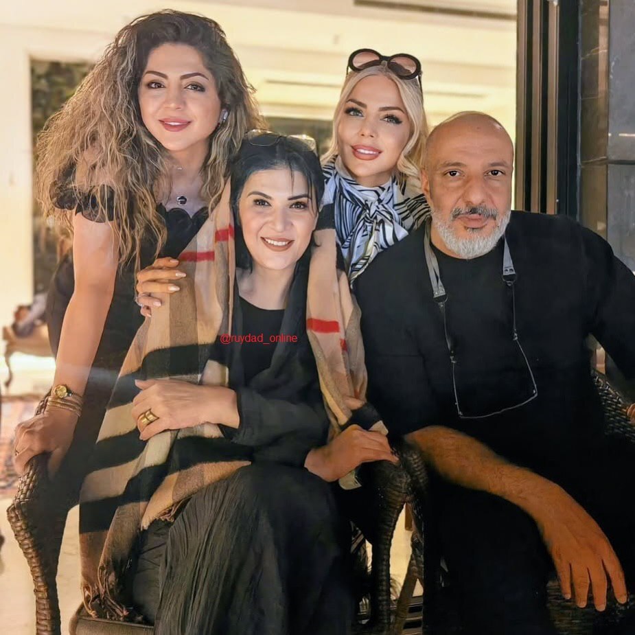 امیر جعفری و همسرش