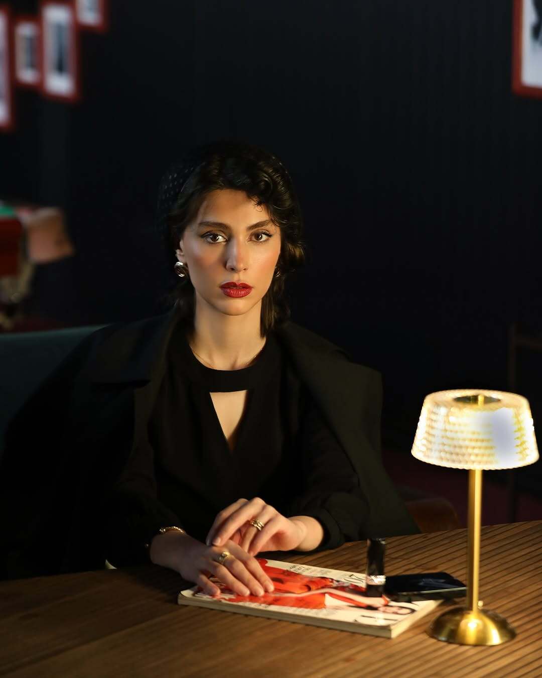 لاله مرزبان با استایل اروپایی