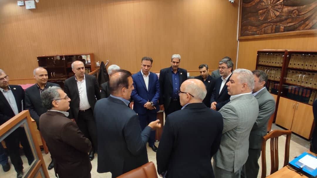 بازدید از شعبه تخصصی خسارت اتومبیل شهید مدنی تبریز