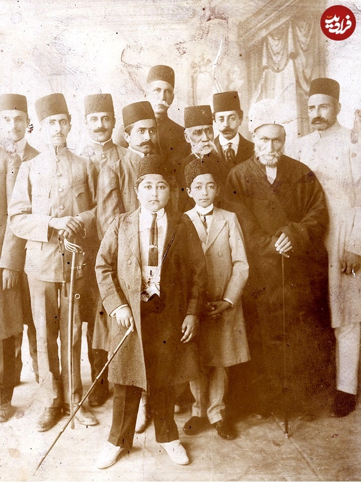 احمدشاه و ولیعهدش