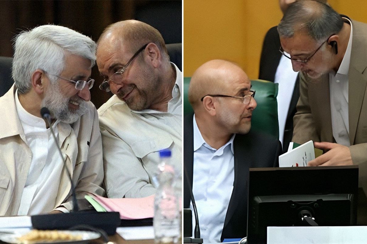 زاکانی و سعید جلیلی و قالیباف