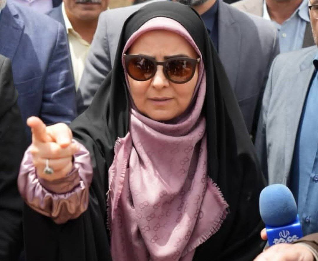 فرزانه صادق در کرمانشاه