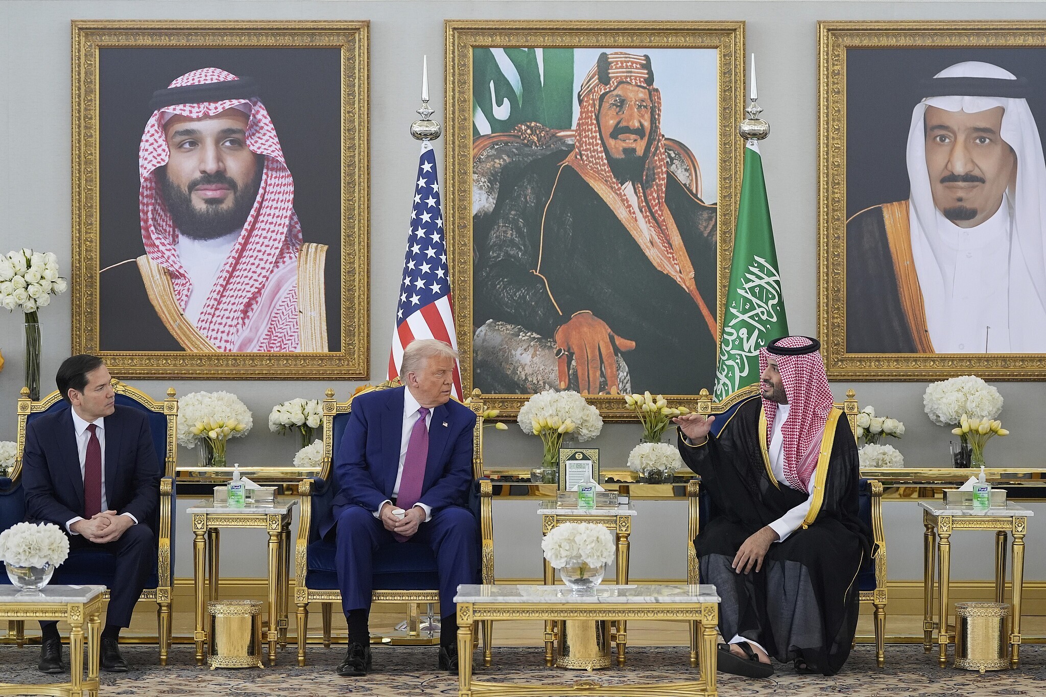 دونالد ترامپ و بن سلمان دونالد ترامپ و بن سلمان