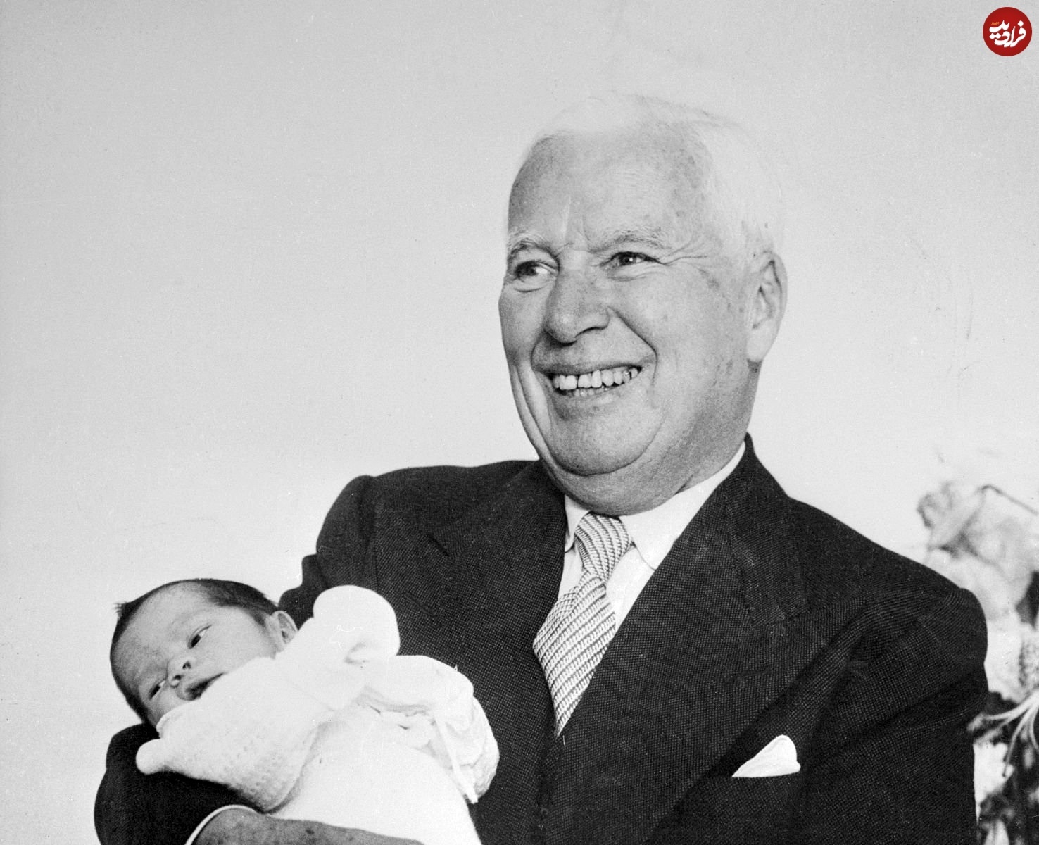 خوشحالی چارلی چاپلین