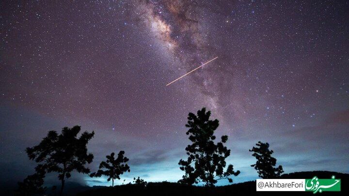 دیده شدن شهاب‌سنگ