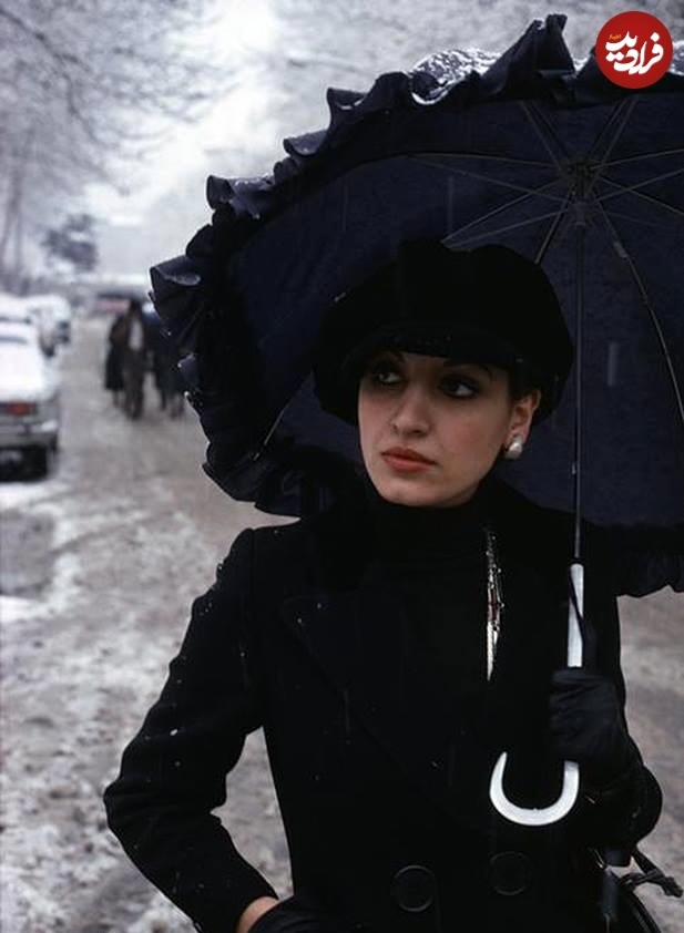 پوشش عجیب یک بانوی تهرانی