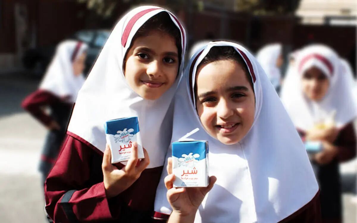 احیای برنامه توزیع شیر در مدارس