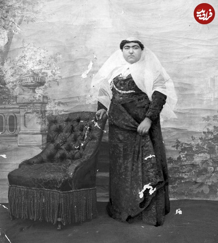 ظاهر متفاوت دختر ناصرالدین شاه