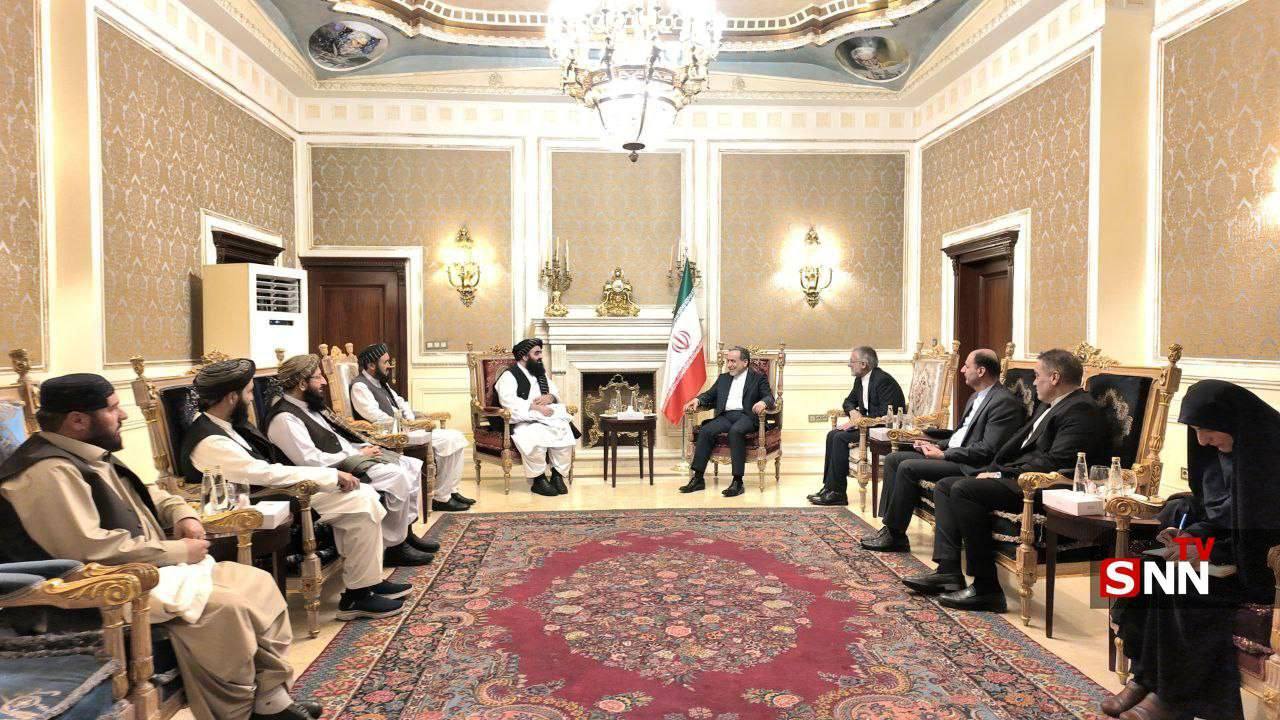 دیدار سرپرست وزارت خارجه افغانستان با عراقچی