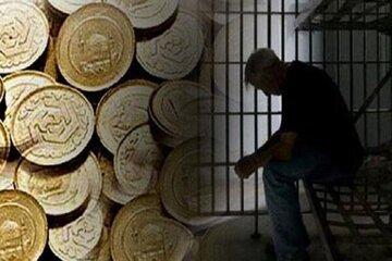 مرد زندانی به خاطر مهریه