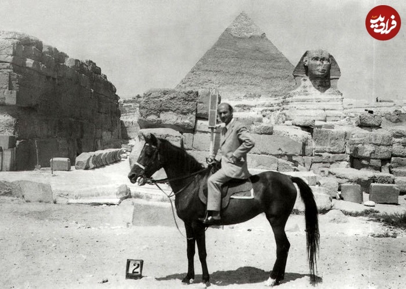 دکتر شریعتی سوار بر اسب