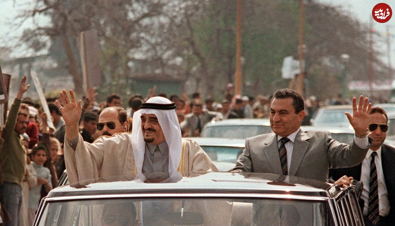 استقبال حسنی مبارک