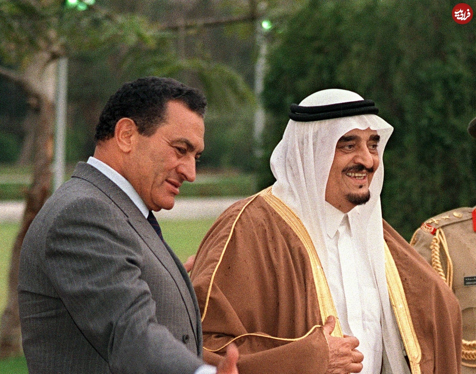 حسنی مبارک پیش در قاهره