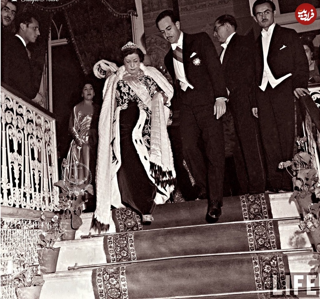 چهره متفاوت همسر رضاخان