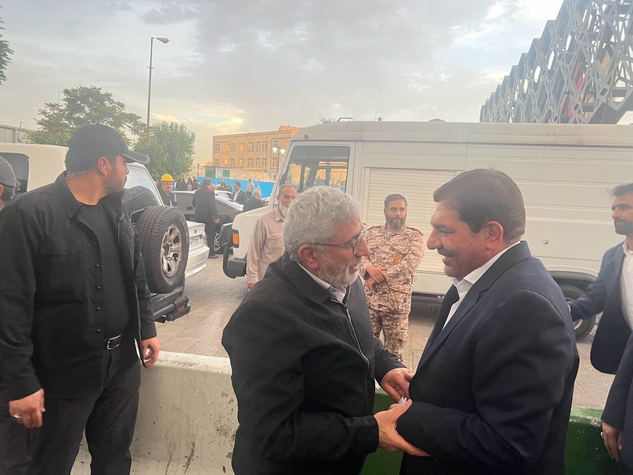 سردار قاآنی در یک مراسم