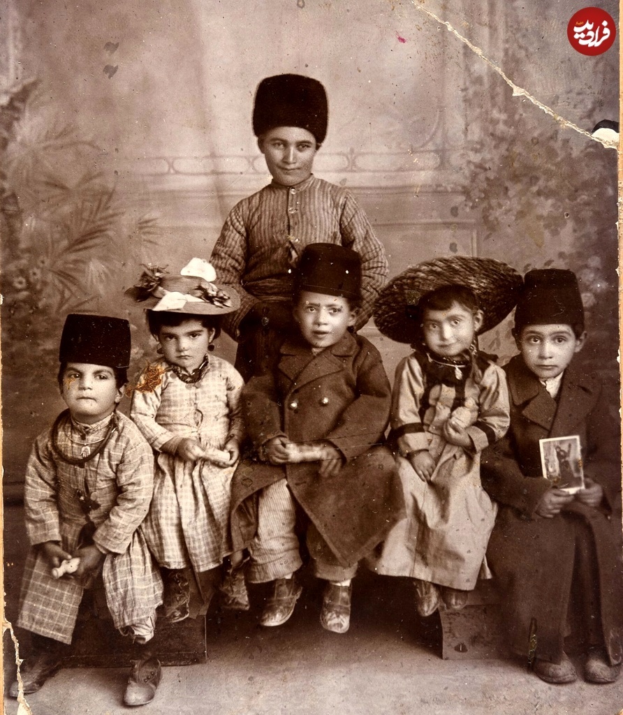 شکل و شمایل کودکان دوران قاجار