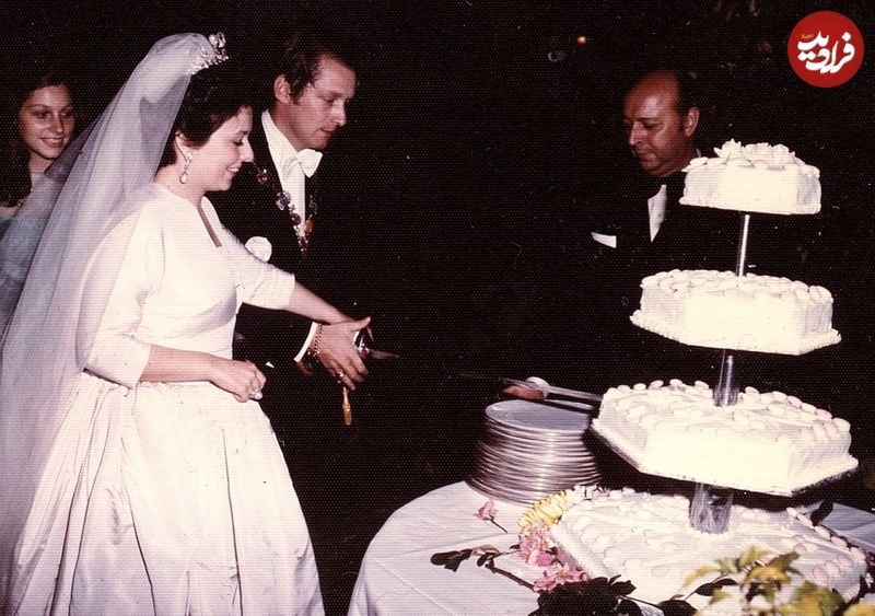 مراسم عروسی ماریا ولادیمیروونا شاهدخت روسیه ۴۹ سال پیش