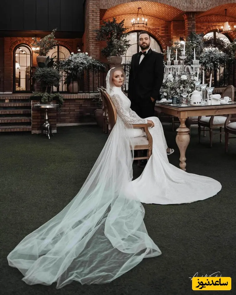 مراسم عروسی لوکس و لاکچری نیلوفر پارسا