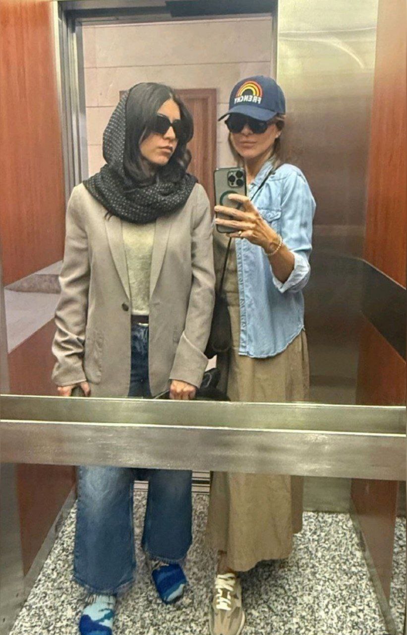 سلفی آسانسوری سحر دولتشاهی