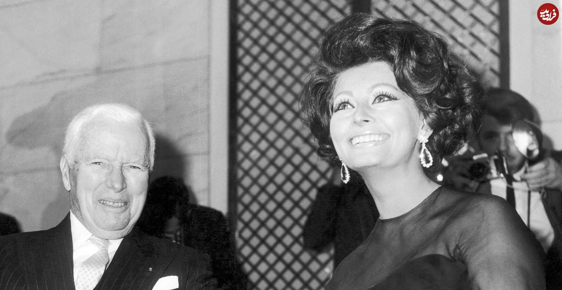 سوفیا لورن با چارلی چاپلین