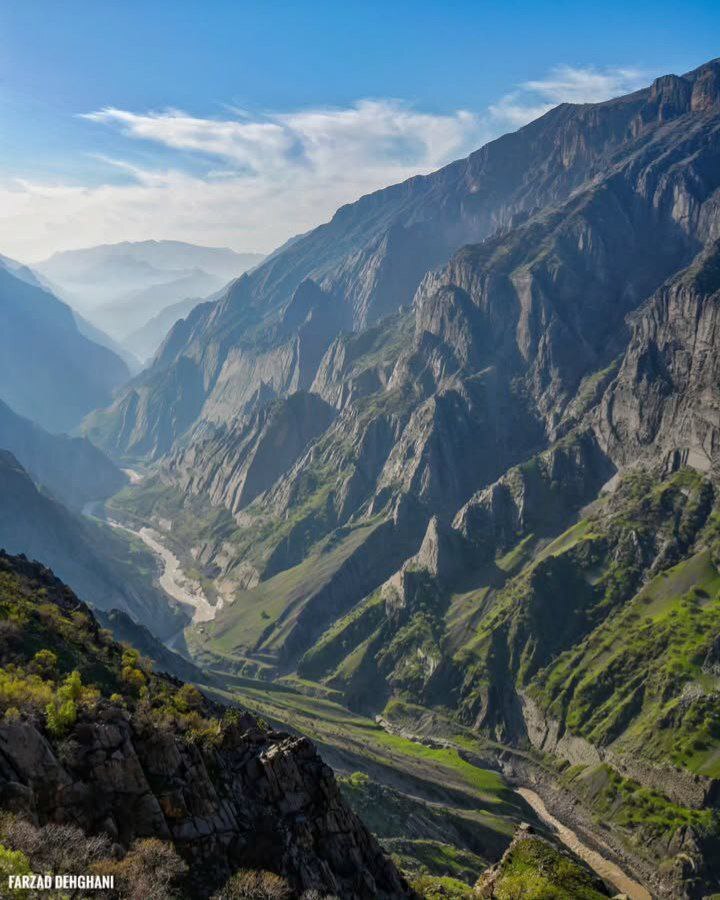 کوه کرناس و رود سزار