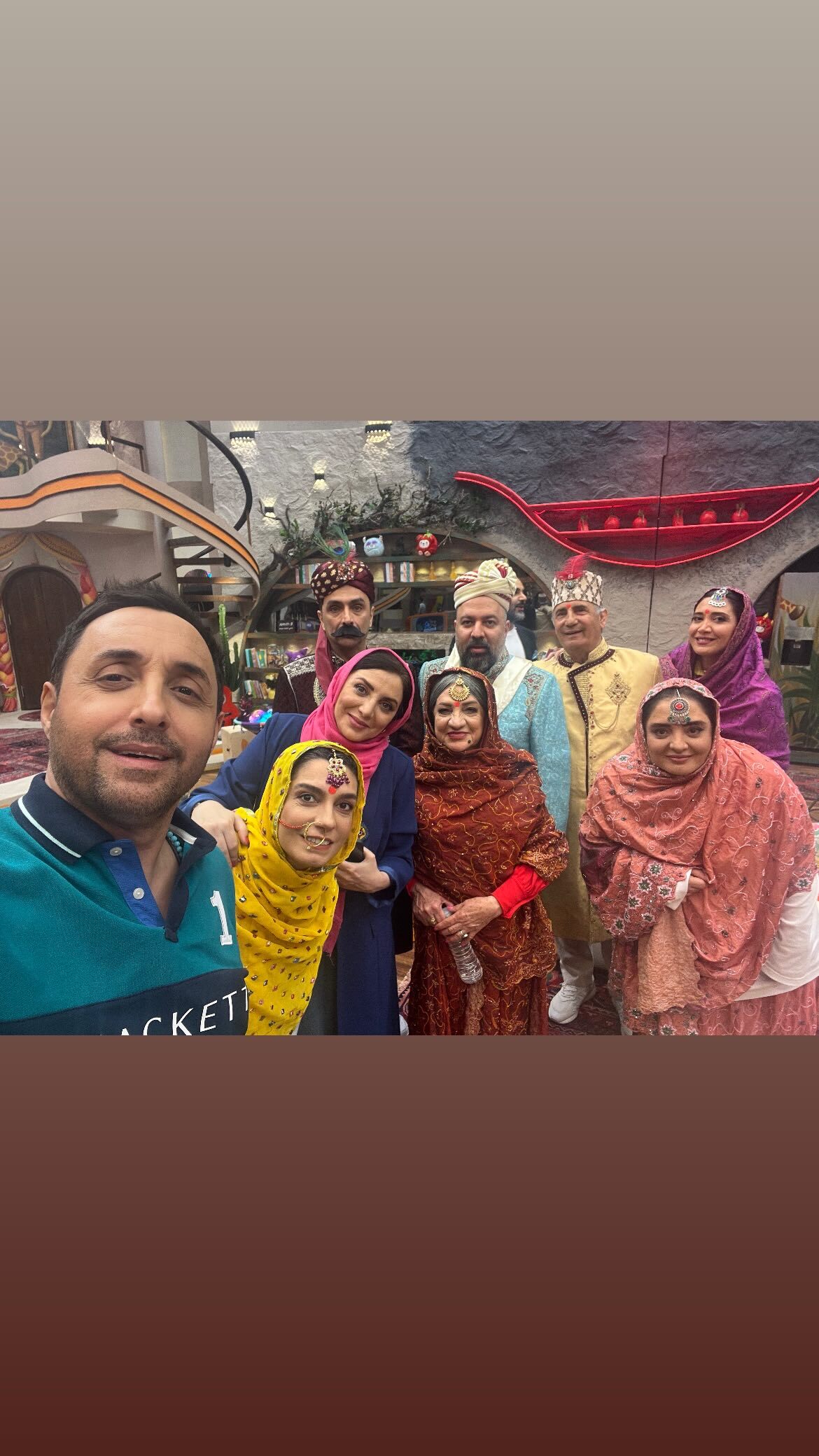 سلفی بامزه بازیگران جوکر