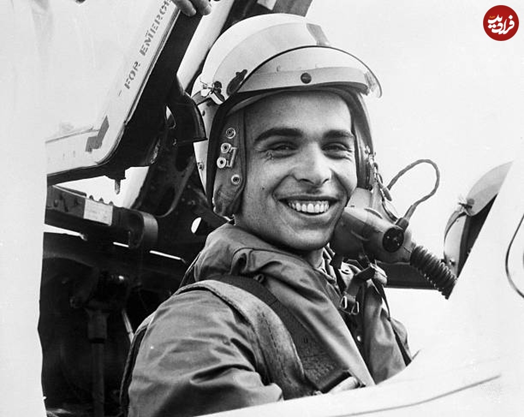 چهره خندان ملک حسین