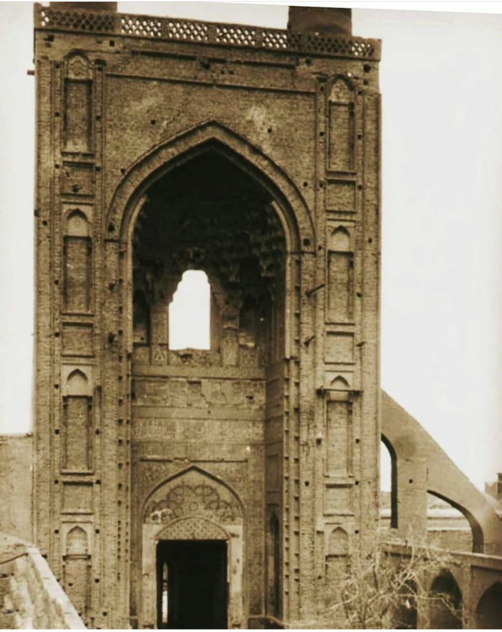 ایوان ورودی مسجد جامع یزد