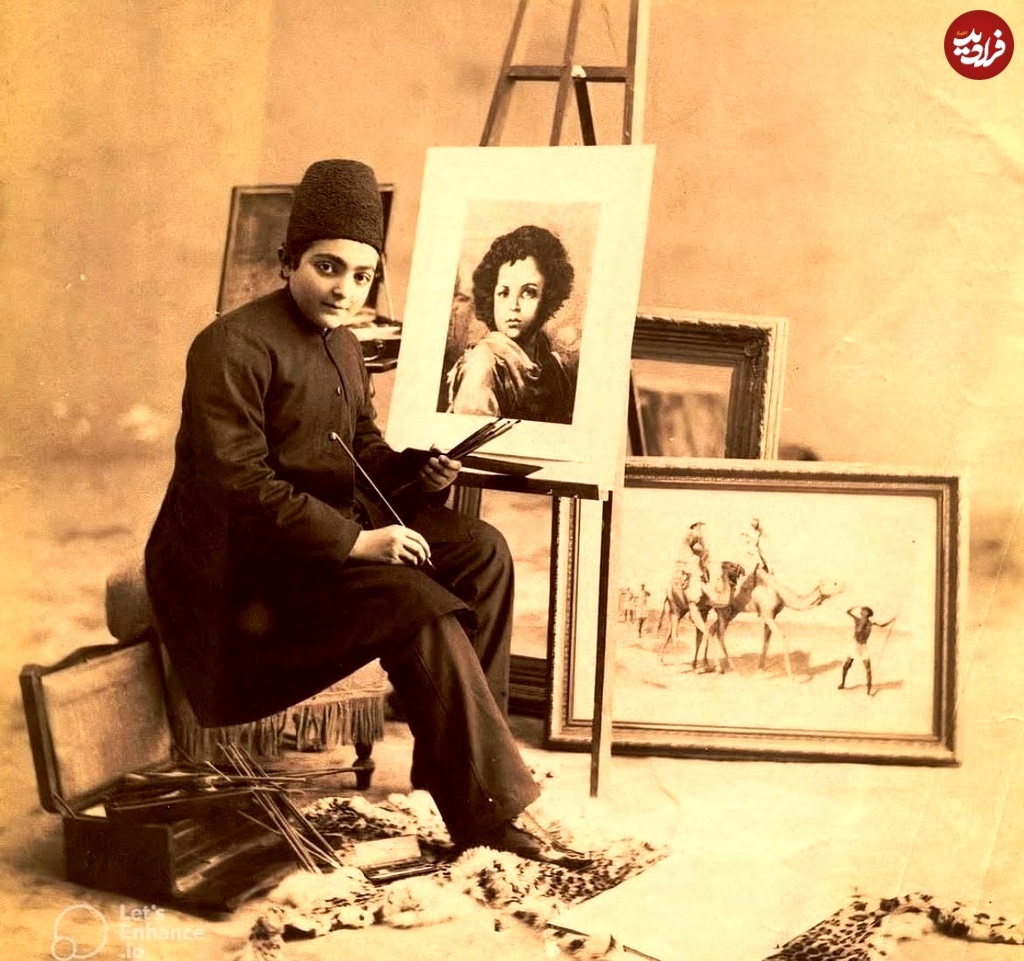 محمدناصر صفا شاگرد کمال الملک