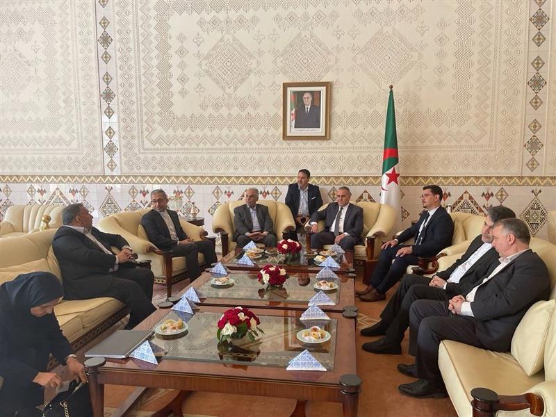 استقبال معاون ارشد وزیر مالیه الجزایر از سرپرست وزارت اقتصاد کشورمان