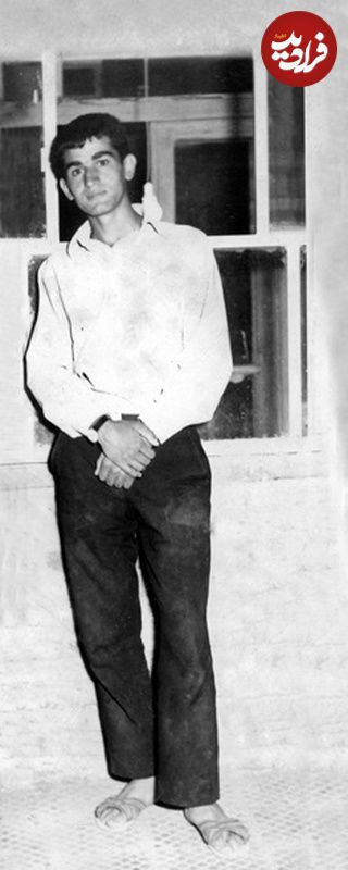 شهید عباس بابایی در ۱۶ سالگی