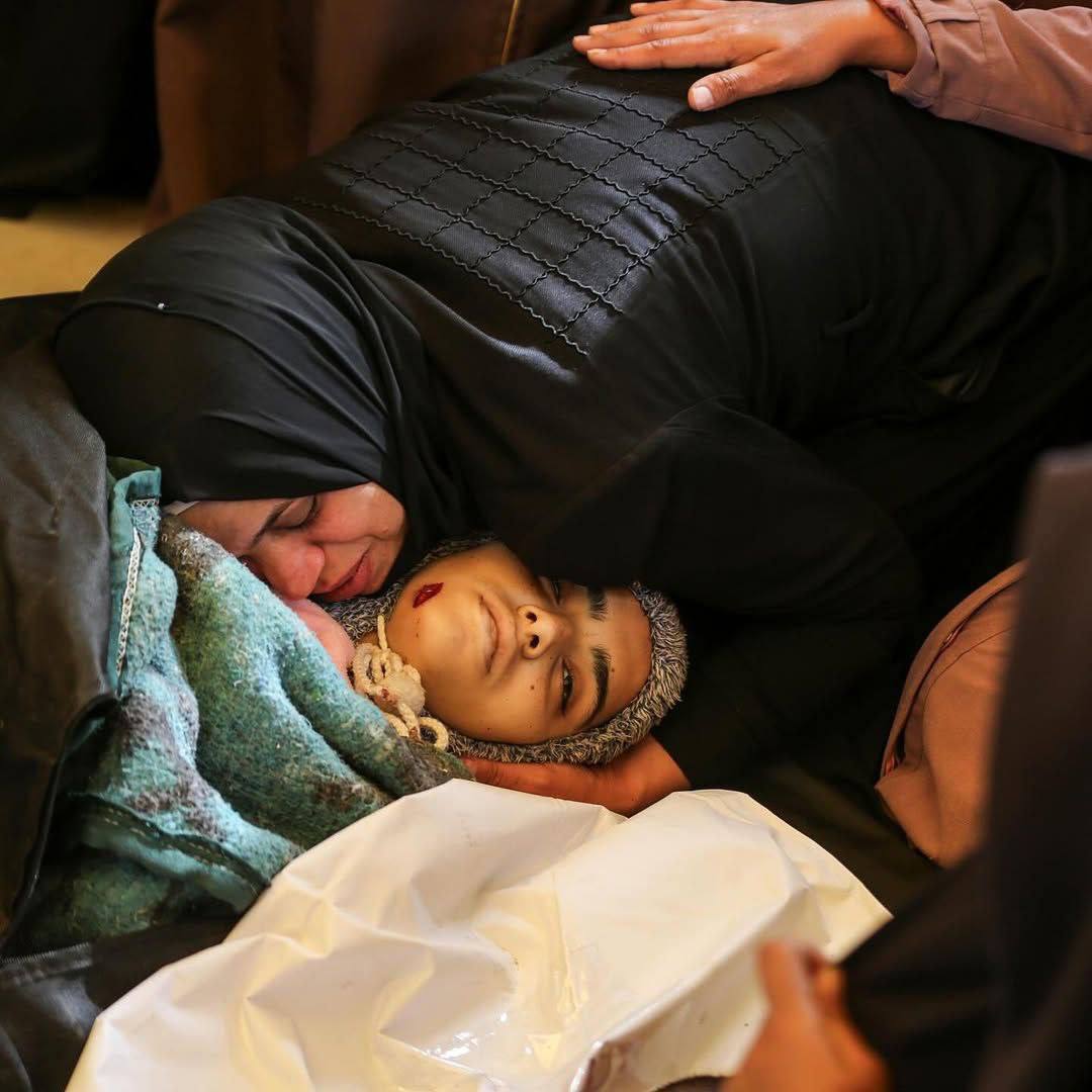 مادر فلسطینی