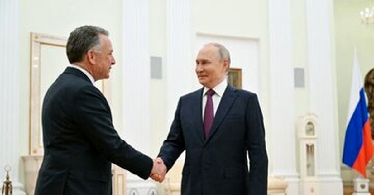 پوتین و ویتکاف