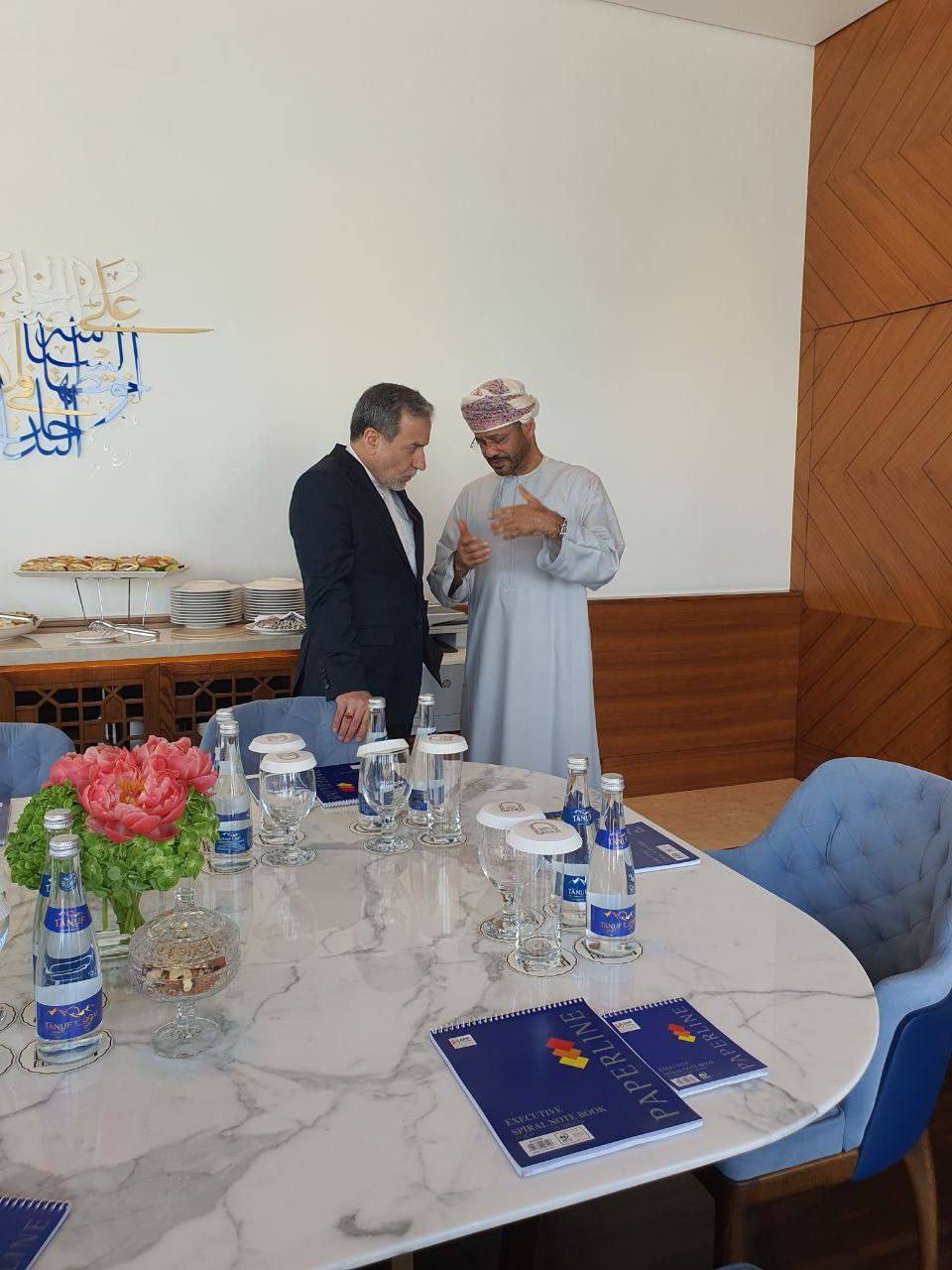 گفتگو بوسعیدی و عراقچی پیش از  دور سوم مذاکرات