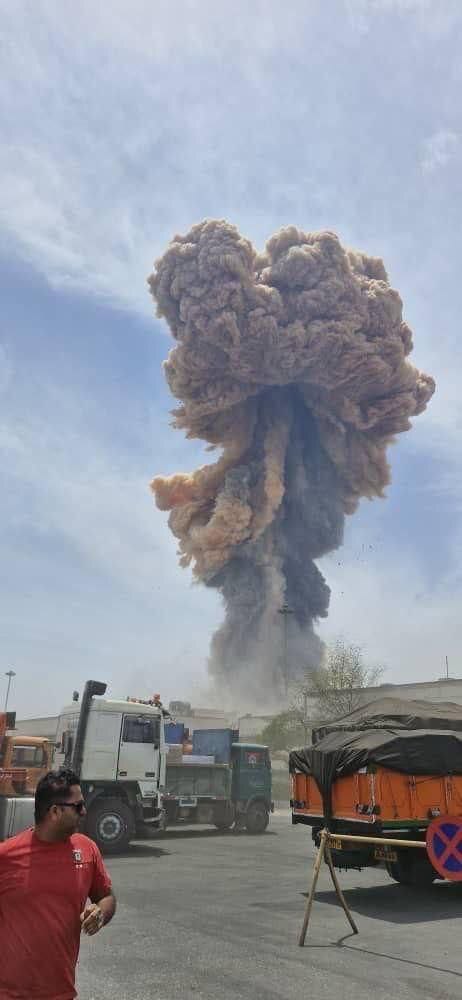 انفجار بندرعباس
