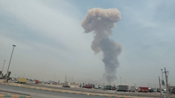 مصدومان حادثه انفجار بندرعباس به کرمان و شیراز انتقال می‌یابند