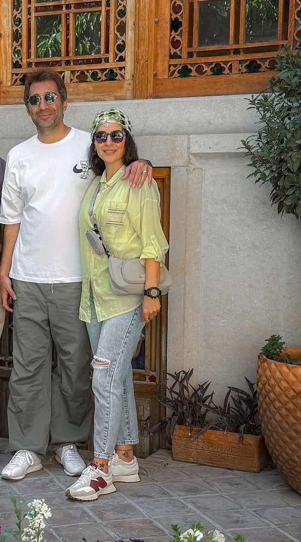 سمانه پاکدل و هادی کاظمی در شیراز