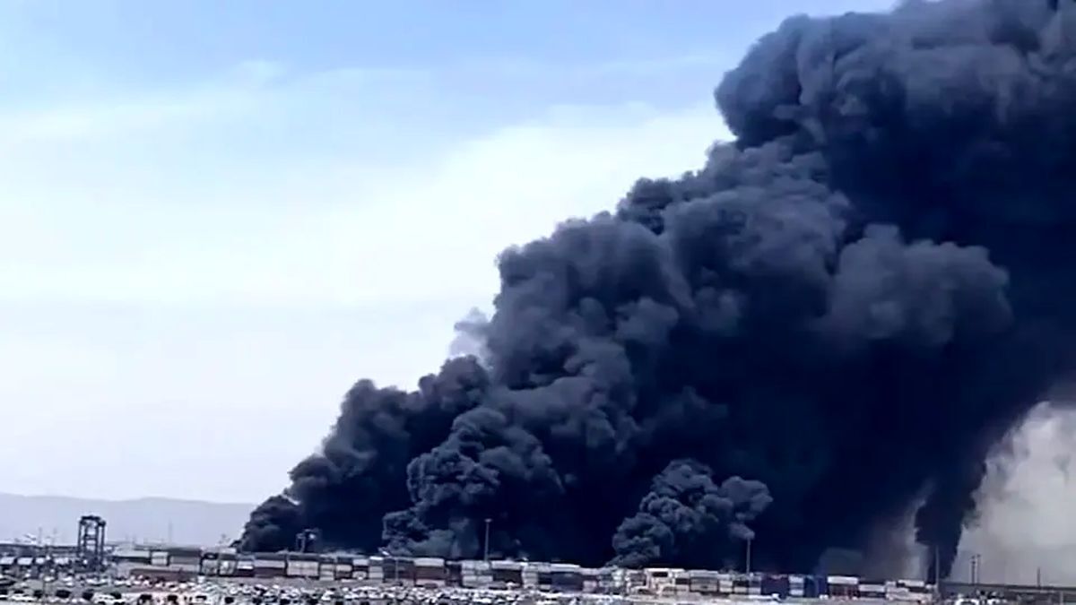 انفجار در بندرعباس