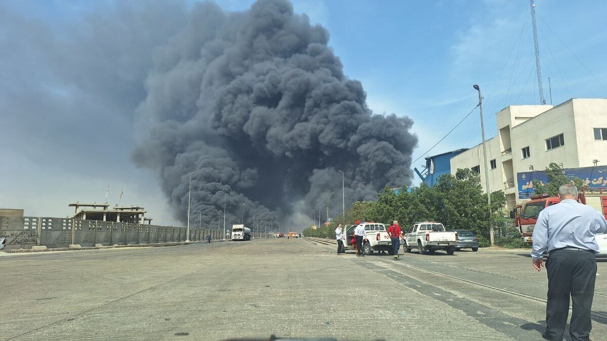 انفجار در بندرعباس