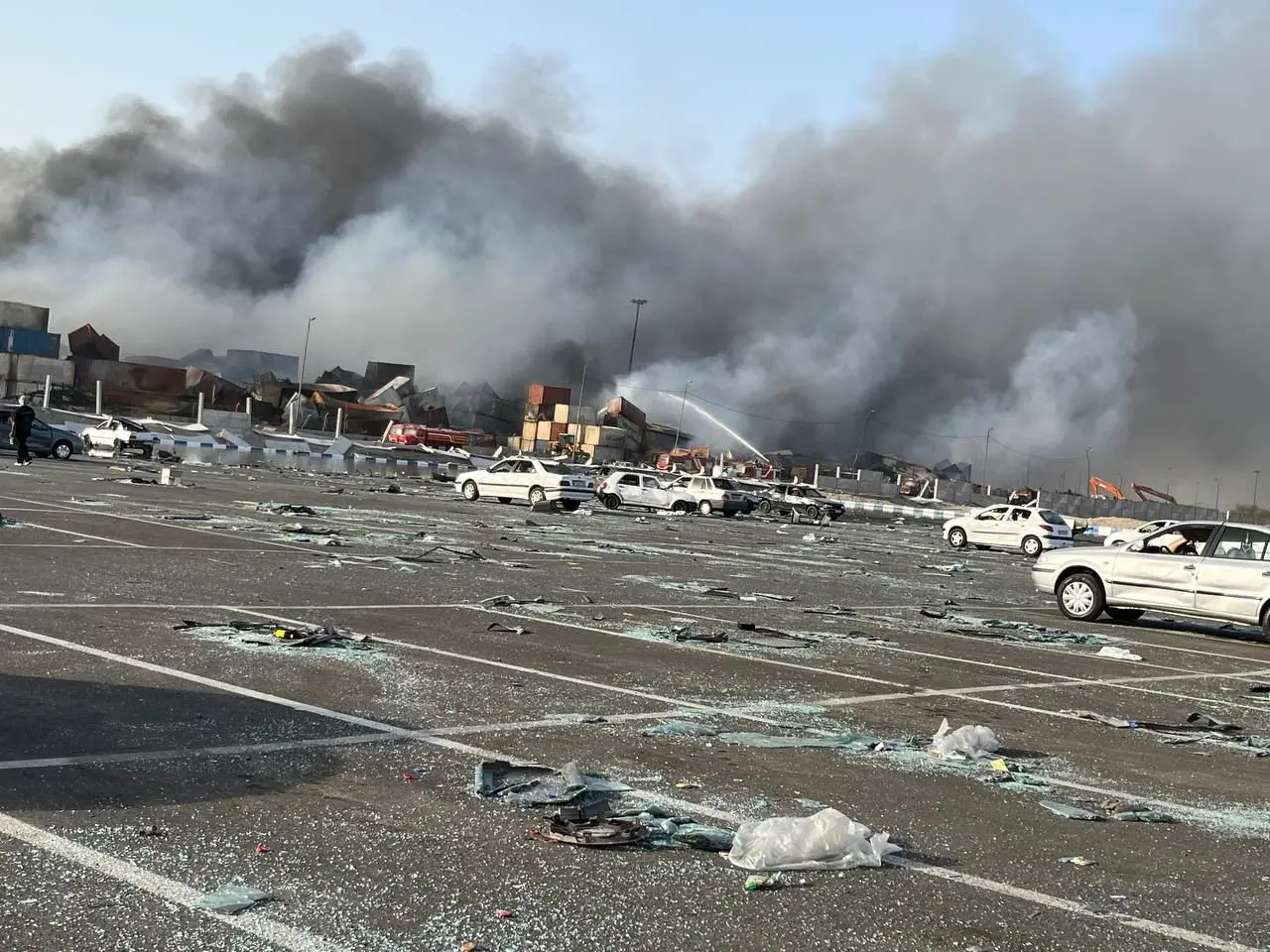 انفجار در بندر شهید رجایی انفجار در بندر شهید رجایی