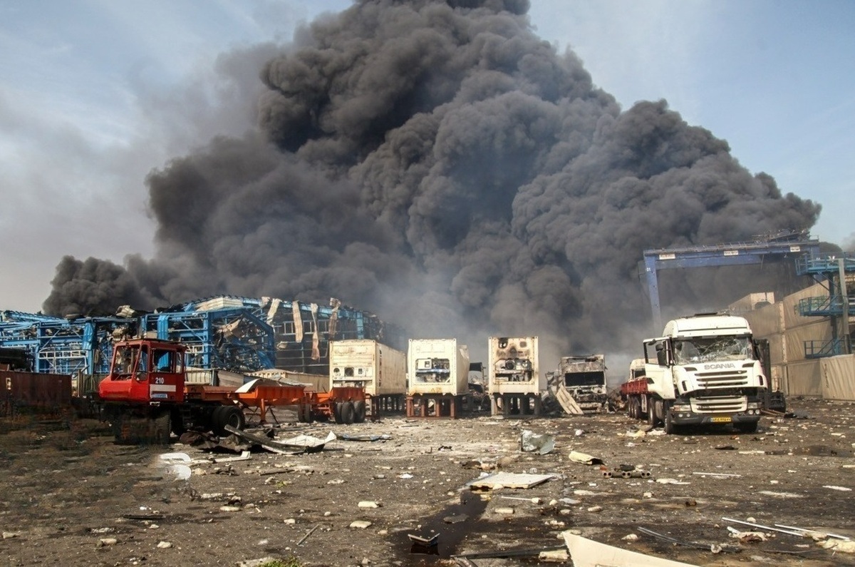 خسارت بیشتر انفجار بندر رجایی