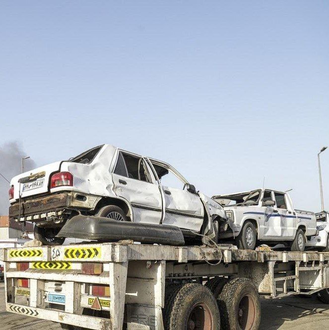 عملیات اطفای حریق بندر رجایی