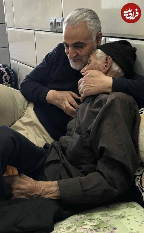 حاج قاسم سلیمانی و پدرش