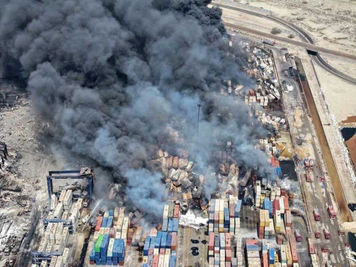 منشا خارجی حادثه بندر شهید رجایی منشا خارجی حادثه بندر شهید رجایی