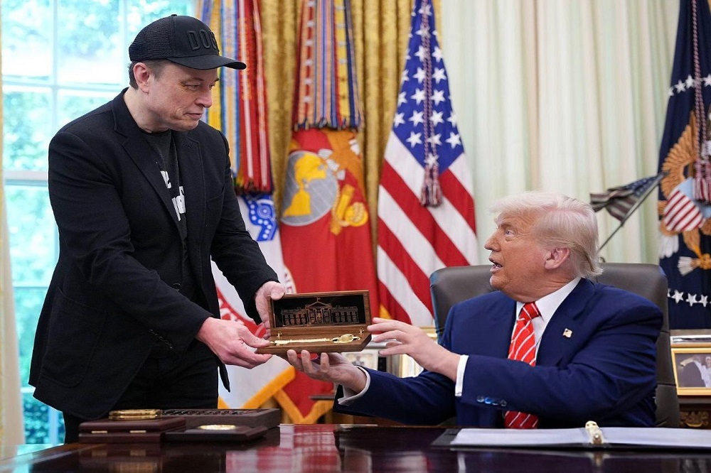 ایلان ماسک و دونالد ترامپ