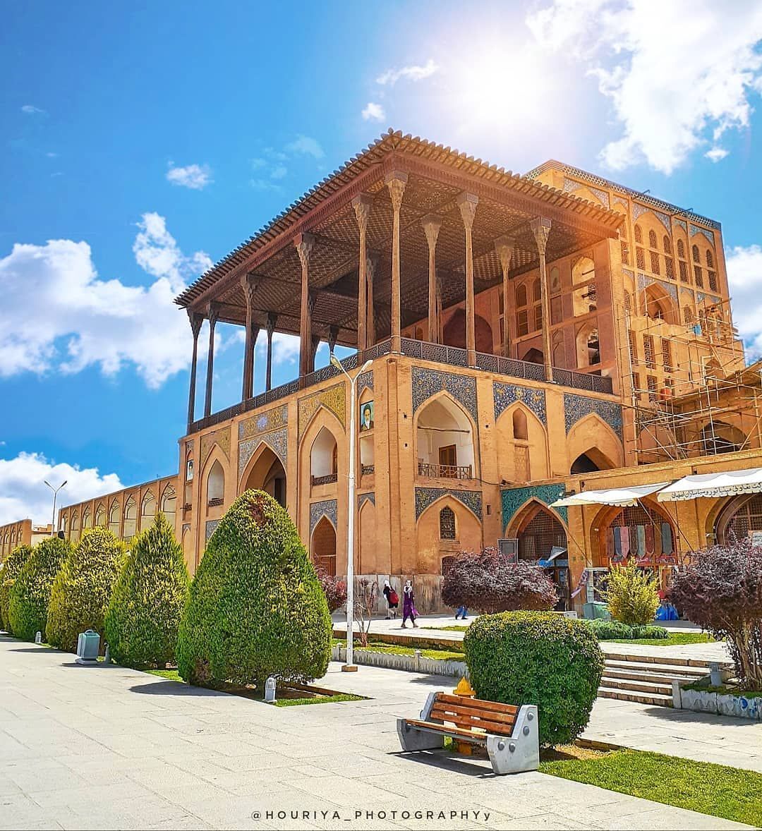 زیبایی خاص عمارت عالی قاپو