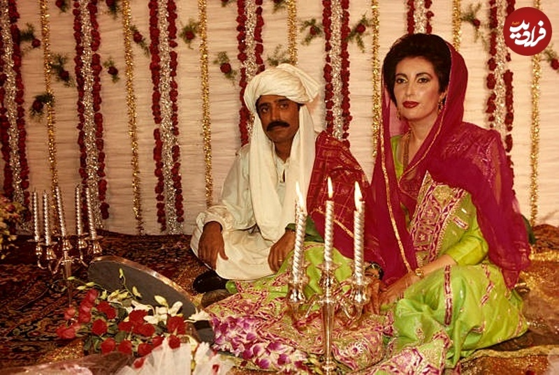 مراسم عروسی بی‌نظیر بوتو